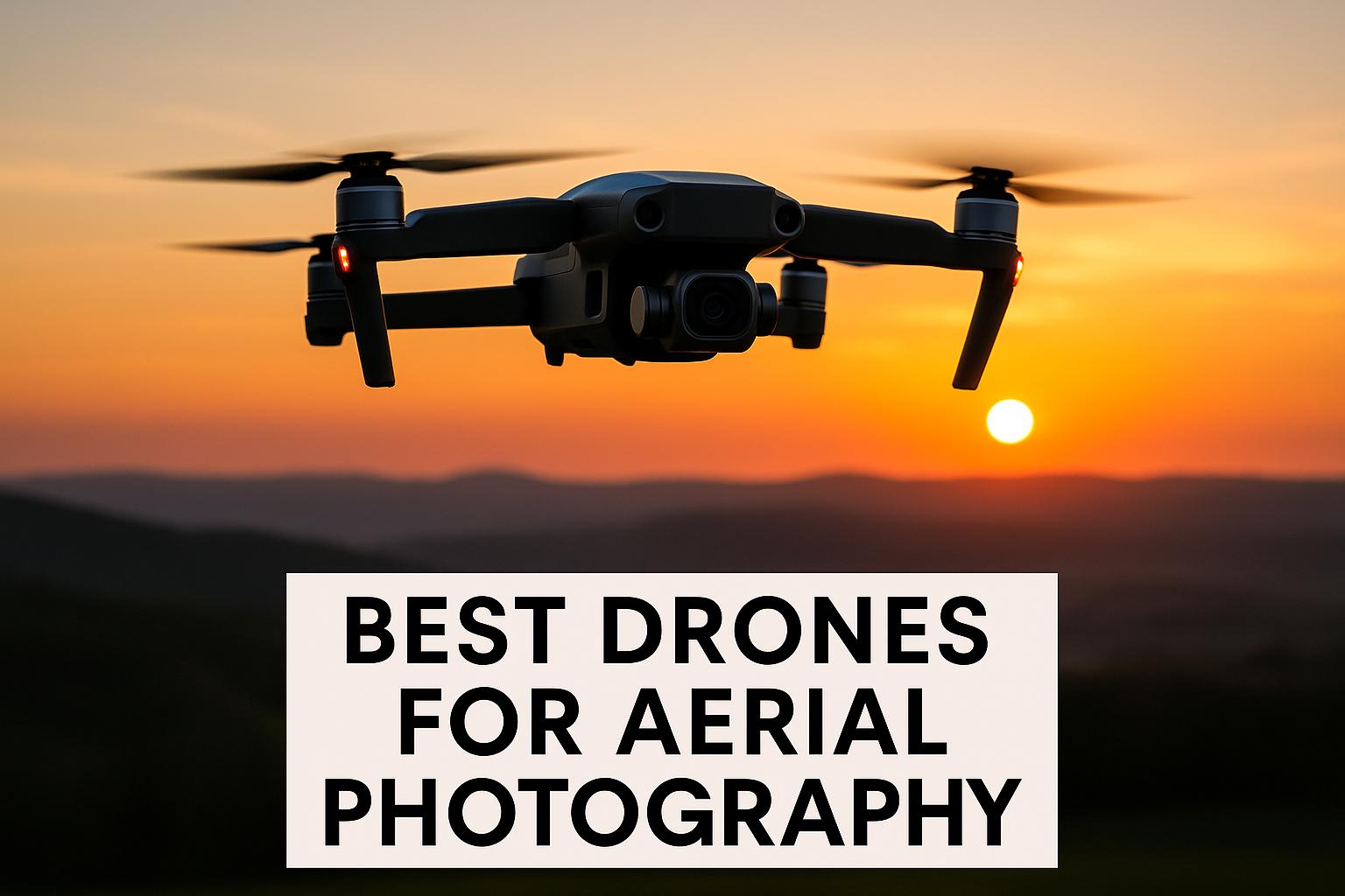 Best Drones for Aerial Photography