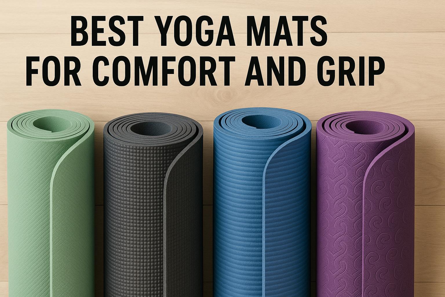 Best Yoga Mats for Comfort and Grip