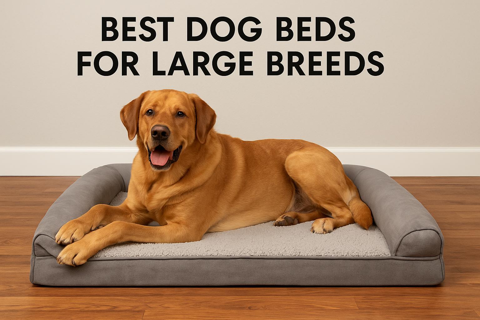 Best Dog Beds for Large Breeds
