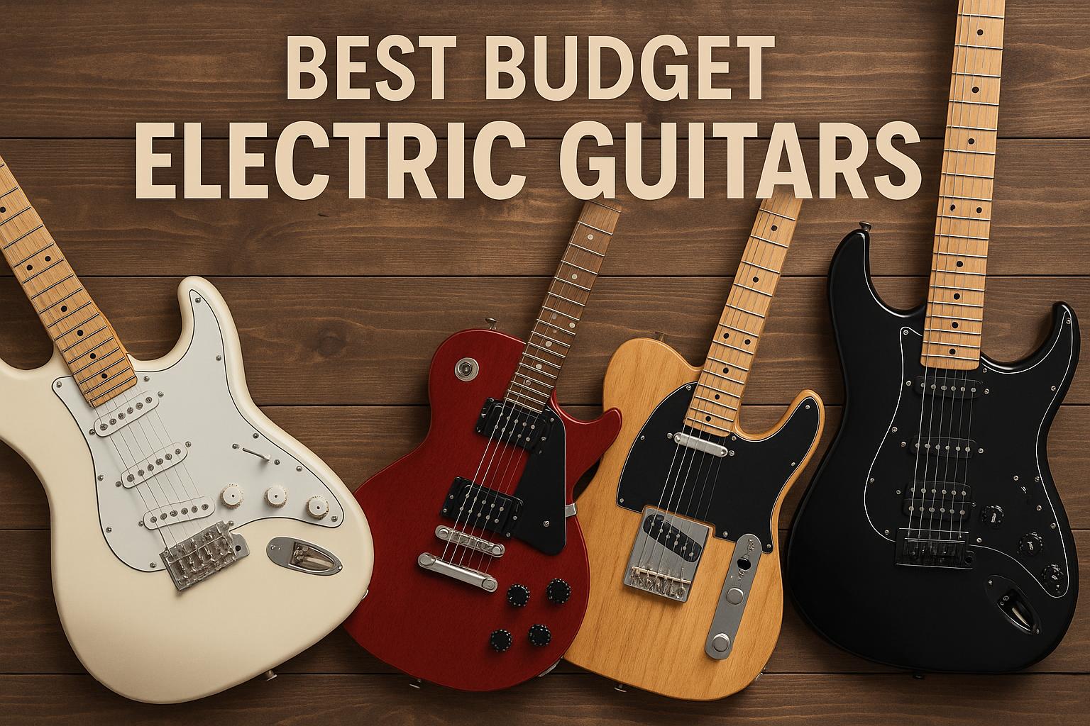 Best Budget Electric Guitars